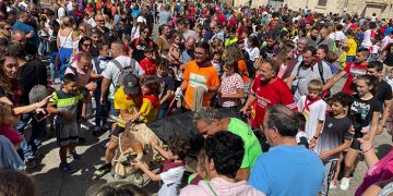 El futuro de la fiesta está asegurado: cientos de niños disfrutan de su San Mateo