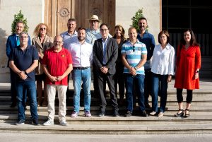 Inuagurada en los jardines de la Diputación la exposición Todos hacemos deporte