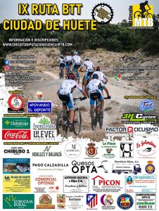 IX Ruta BTT Ciudad de Huete el 11 de septiembre