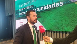 La nueva instalación de autoconsumo que dará servicio al Santuario y a la Hospedería de la Virgen de la Hoz está compuesto por 26 placas fotovoltaicas