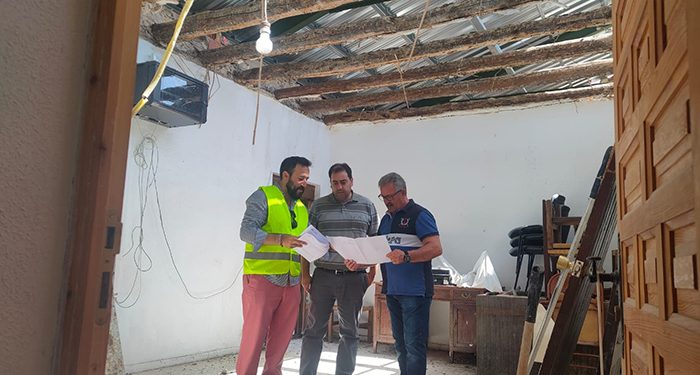 La obra del edificio municipal de Caracenilla avanza a buen ritmo 1 La obra del edificio municipal de Caracenilla avanza a buen ritmo