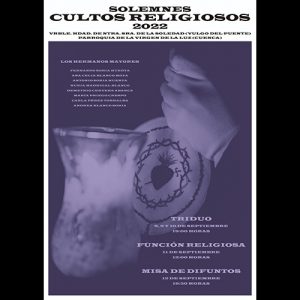 La V. H. de la Soledad (vulgo del Puente) celebra desde hoy sus solemnes Cultos religiosos de septiembre