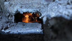 Las obras financiadas por la Diputación en Noheda sacan a la luz los sistemas de evacuación del agua y la calefacción