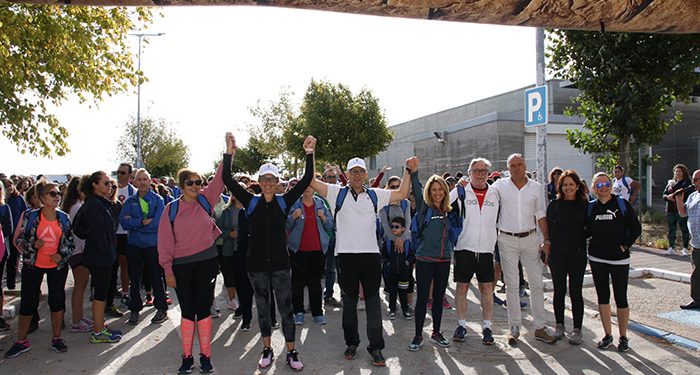 Más de 300 taranconeros han participado en la marcha “7.000pasosX”, un ejemplo de salud y prevención de la enfermedad que se extiende por toda Castilla-La Mancha