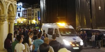 El primer día de San Mateo deja 15 atenciones por los servicios médicos varios desvanecimientos, una fractura, uno por beber demasiado...