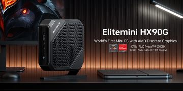 Minisforum pone en preventa el Mini PC HX90G con AMD Ryzen 9 5900HX