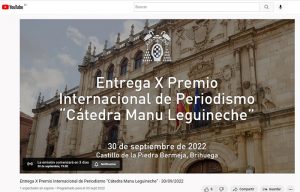 Ramón Lobo recibirá el próximo viernes el X Premio de Periodismo “Cátedra Manu Leguineche”