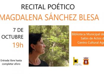 Recital de poemas de Magdalena Sánchez Blesa en la Biblioteca Municipal de Cuenca