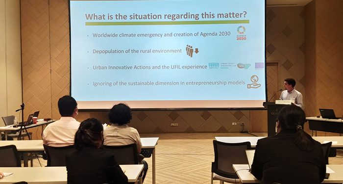 UFIL presenta su proyecto en ASEW 2022, la conferencia internacional más importante sobre Medio Ambiente y Bioeconomía celebrada en Tailandia 1 UFIL presenta su proyecto en ASEW 2022, la conferencia internacional más importante sobre Medio Ambiente y Bioeconomía celebrada en Tailandia