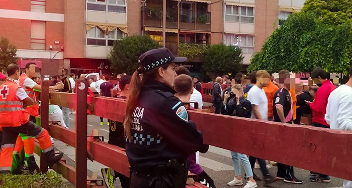 Un solo herido, por caída, en el segundo encierro de Guadalajara