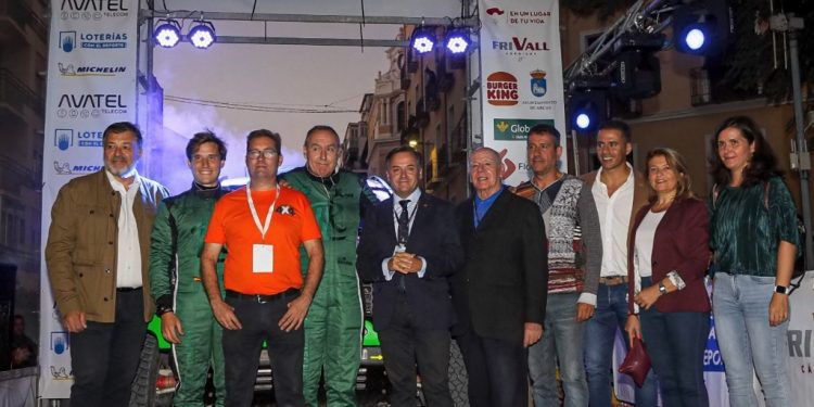 La ceremonia de salida del Rallie de Cuenca, la gran fiesta del motor