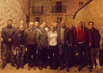 Alcaldes y concejales del Partido Popular de Guadalajara muestran su preocupación por los efectos de la despoblación en sus municipios