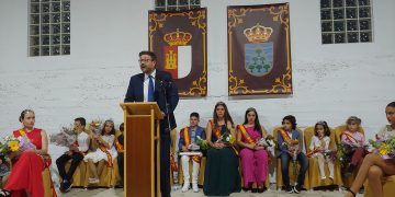 Amador Pastor pregona las fiestas de Jábaga entre la razón y el corazón