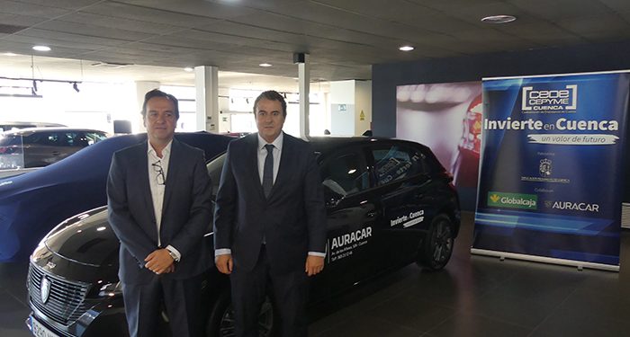 Auracar renueva su colaboración con el proyecto Invierte en Cuenca 1 Auracar renueva su colaboración con el proyecto Invierte en Cuenca