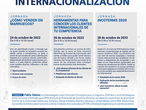 CEOE-Cepyme Guadalajara pone en marcha un nuevo ciclo de jornadas de comercio exterior 1 CEOE-Cepyme Guadalajara pone en marcha un nuevo ciclo de jornadas de comercio exterior