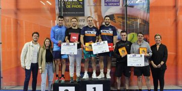 Daniel Molina, Gonzalo Rueda, Marta Gamero y Miriam Gamero se proclaman campeones del Máster Final del IX Circuito de Pádel de la Diputación de Cuenca