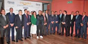 Eurocaja Rural, junto a los empresarios en los XIX Premios Empresariales CECAM
