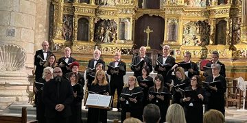 El Coro del Conservatorio de Cuenca participa en el Día de la Biblioteca con una actuación en el Centro Cultural Aguirre