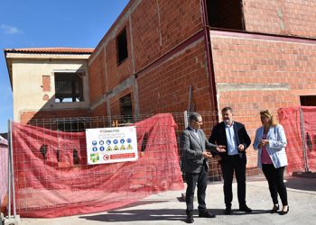 El Gobierno regional y el Ayuntamiento de Cuenca destacan el buen ritmo de las obras del Centro de Mayores de Las Quinientas
