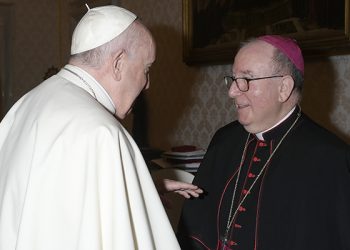 El Obispo de Cuenca, Monseñor José María Yanguas Sanz, pone su cargo a disposición del Papa Francisco