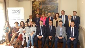 Empresarios e instituciones conquenses homenajean a Rubén Martínez previamente a recibir el premio de CEOE