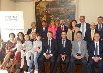 Empresarios e instituciones conquenses homenajean a Rubén Martínez previamente a recibir el premio de CEOE