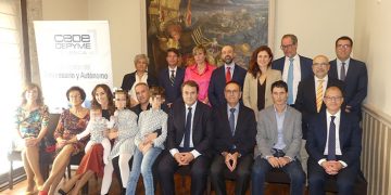 Empresarios e instituciones conquenses homenajean a Rubén Martínez previamente a recibir el premio de CEOE