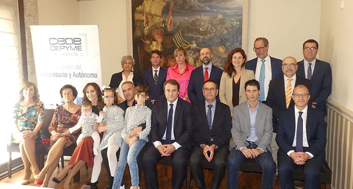 Empresarios e instituciones conquenses homenajean a Rubén Martínez previamente a recibir el premio de CEOE
