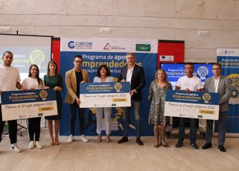 Eurocaja Rural participa en la entrega de premios del 'V Programa de Apoyo a Emprendedores de Guadalajara'