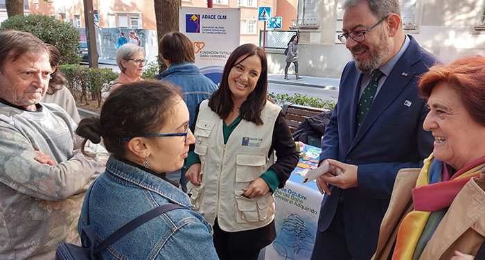 Eusebio Robles reconoce el trabajo que se realiza desde la Asociación del Daño Cerebral Sobrevenido en Guadalajara 1 Eusebio Robles reconoce el trabajo que se realiza desde la Asociación del Daño Cerebral Sobrevenido en Guadalajara