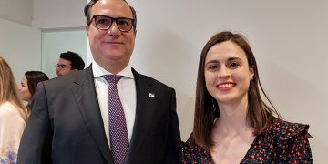 Impulsa Guadalajara presente en un encuentro empresarial con el embajador de Panamá en España, Allen Sellers