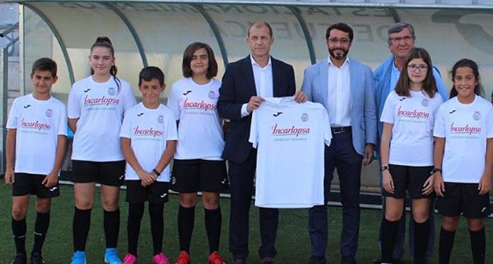 Incarlopsa renueva su compromiso de colaboración con la Balompédica 1 Incarlopsa renueva su compromiso de colaboración con la Balompédica