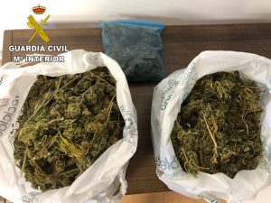 Investigan a un joven de 20 años por tener demasiada marihuana en Cañaveras