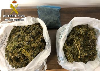 Investigan a un joven de 20 años por tener demasiada marihuana en Cañaveras