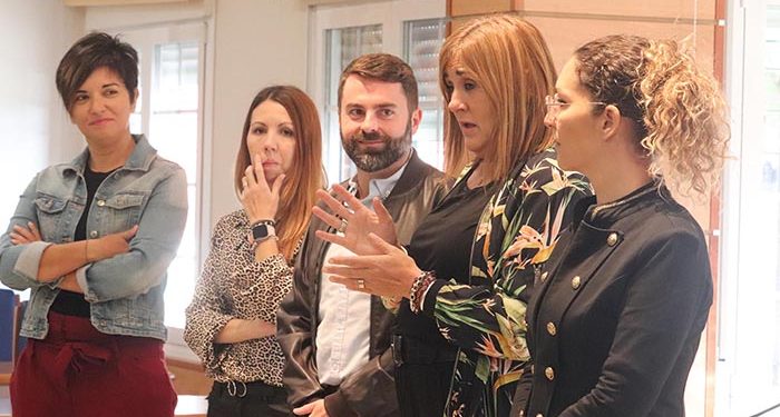 La delegada provincial de Empleo visita el Recual de Cabanillas, en el ecuador de su desarrollo 1 La delegada provincial de Empleo visita el Recual de Cabanillas, en el ecuador de su desarrollo