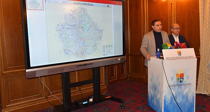 La Diputación de Cuenca está invirtiendo 42 millones de euros en 72 caminos y carreteras para mejorar 453 kilómetros