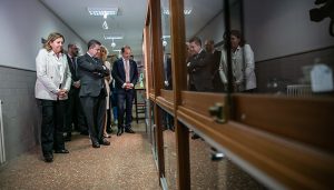 La Junta destaca las mejoras en el IES ‘Brianda de Mendoza’, el único instituto de Guadalajara en el que se pueden estudiar los cinco bachilleratos