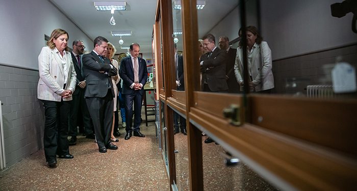 La Junta destaca las mejoras en el IES ‘Brianda de Mendoza’, el único instituto de Guadalajara en el que se pueden estudiar los cinco bachilleratos