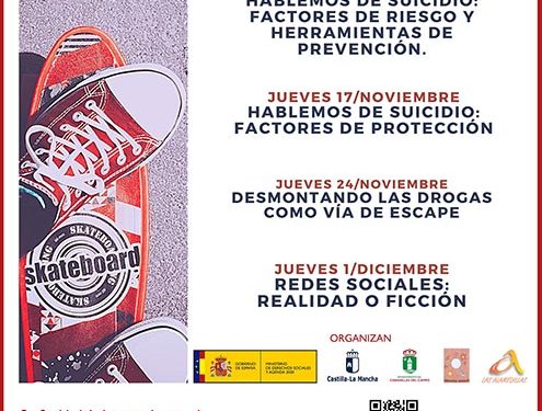 La prevención del suicidio en la adolescencia, tema de la nueva edición de la Escuela de Familias de Cabanillas