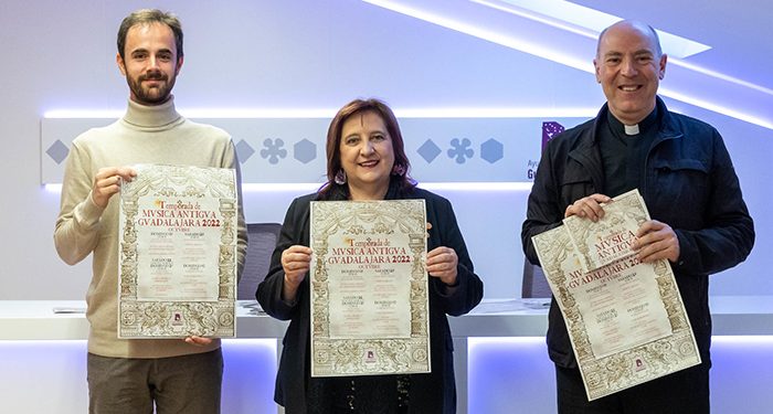 La Temporada de Música Antigua de Guadalajara podrá disfrutarse en el Infantado; el Salón Chino de La Cotilla y las iglesias de San Nicolás y Santiago