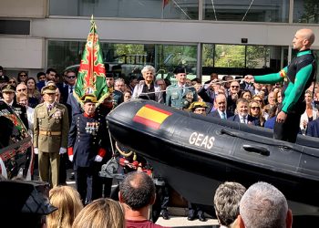 Mª Luz Fernández destaca la vocación de servicio público de la Guardia Civil en el acto institucional por la Patrona