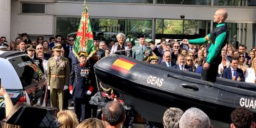 Mª Luz Fernández destaca la vocación de servicio público de la Guardia Civil en el acto institucional por la Patrona
