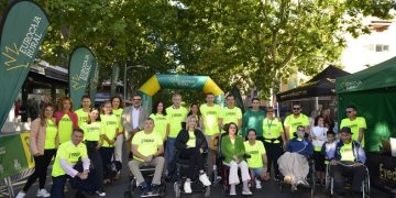Más de 2.500 participantes se solidarizan contra la ELA con motivo de la X 'Carrera Solidaria' promovida por la Fundación Eurocaja Rural
