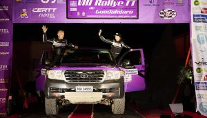 Mónica Plaza termina el Rally TT Guadalajara subiendo de nuevo al podio