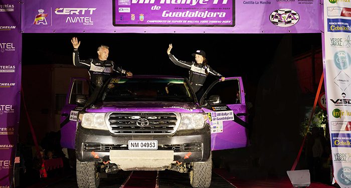 Mónica Plaza termina el Rally TT Guadalajara subiendo de nuevo al podio