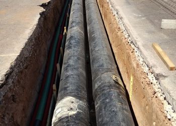 Comienzan los trabajos de asfaltado en calles afectadas por la instalación de la red de calor de Guadalajara