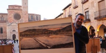 Pablo Rubén López gana la XX Edición del Concurso de Pintura Rápida de Sigüenza
