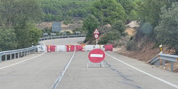 Quejas al Gobierno por el cierre del viaducto Pareja solicita la apertura parcial al tráfico de la N-204