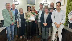 Sonia Hernández recibe el XIX premio 'Ciudad de Sigüenza por la Igualdad 2022'