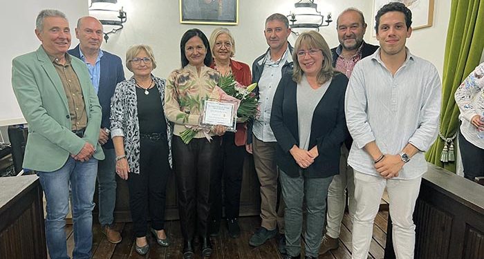 Sonia Hernández recibe el XIX premio 'Ciudad de Sigüenza por la Igualdad 2022'